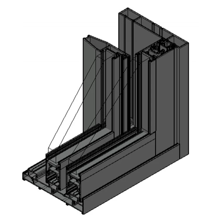 1 3 Tracks Screen Sliding Door 2